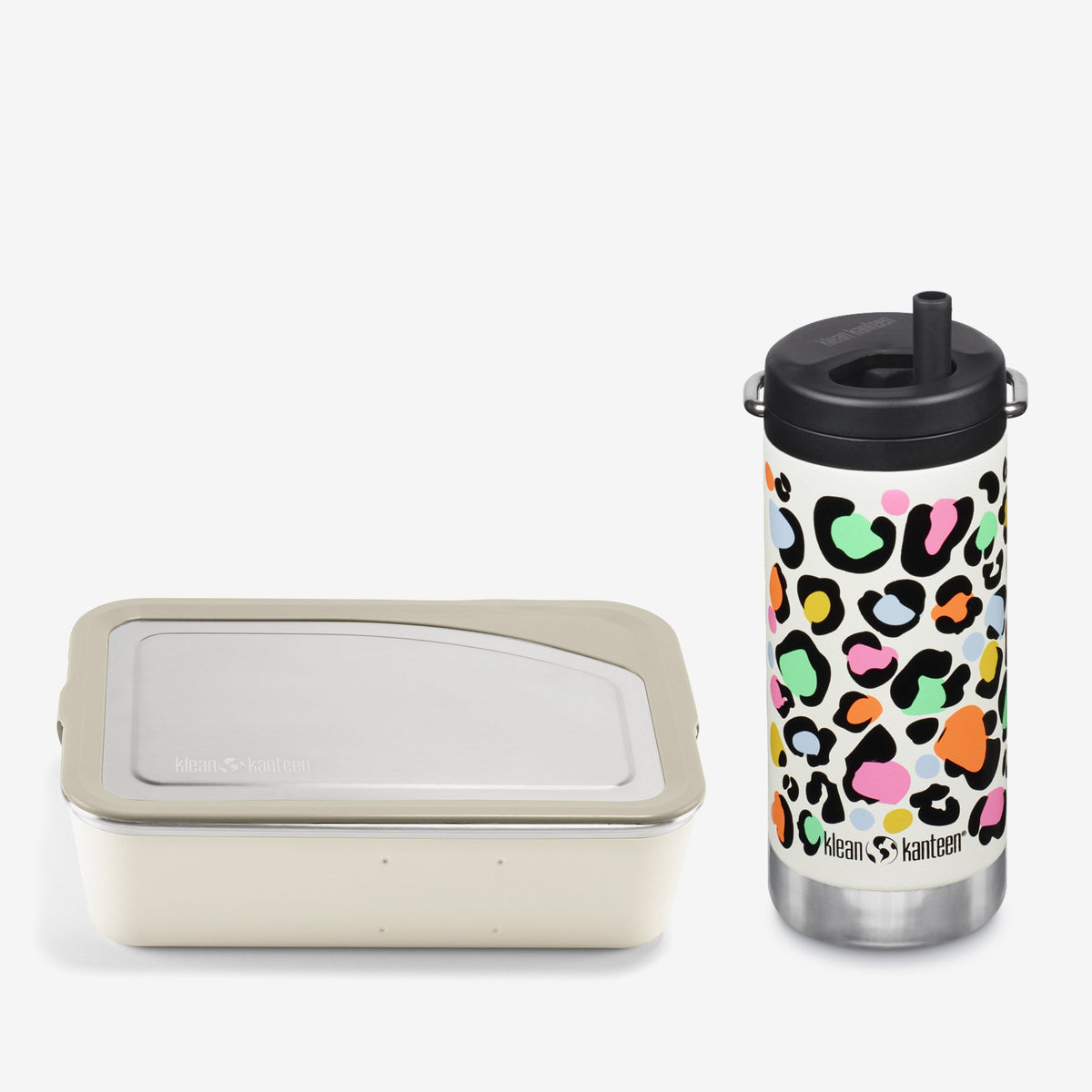 Kid's Lunch Box and Water Bottle Set