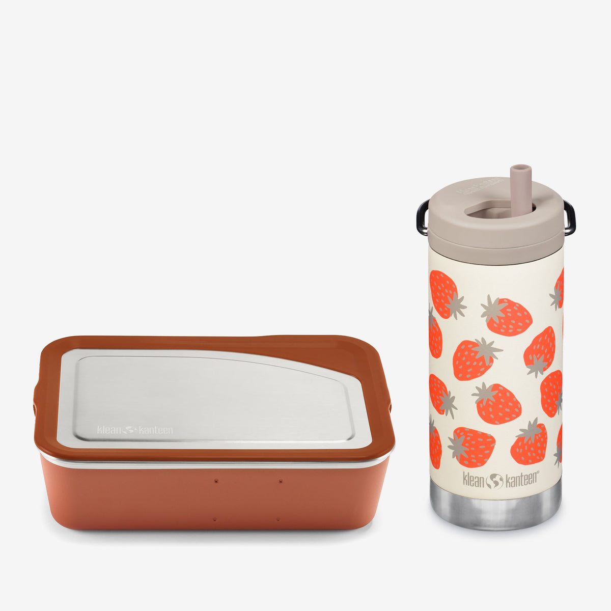 Kid's Lunch Box and Water Bottle Set